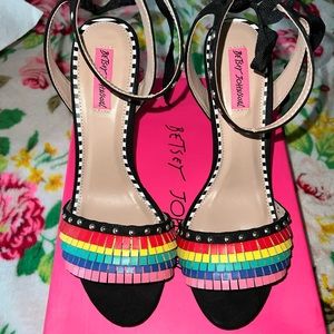 Betsey Johnson Tyna Heeled Sandal 9.5